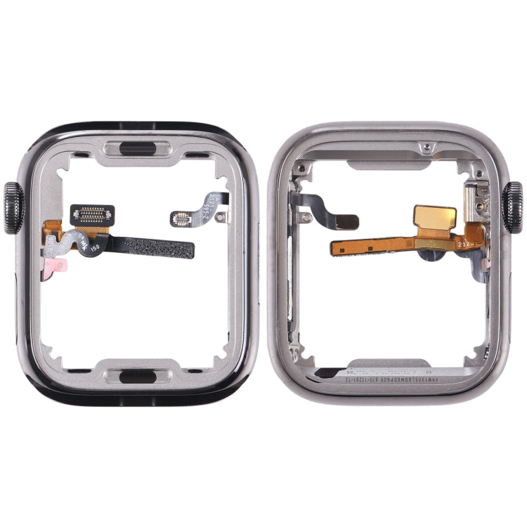 Per Apple Watch Series 7 Piastra con cornice centrale da 41 mm con altoparlante/alimentazione/cavo flessibile con albero rotante, Series 7 41mm Per Apple Watch Series 7 Piastra con cornice centrale da 41 mm con altoparlante/alimentazione/cavo flessibile con albero rotante, Series 7 41mm
